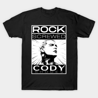 The Rock Screwed Cody T-Shirt Merchandise We Want Cody Shirts T-Shirt